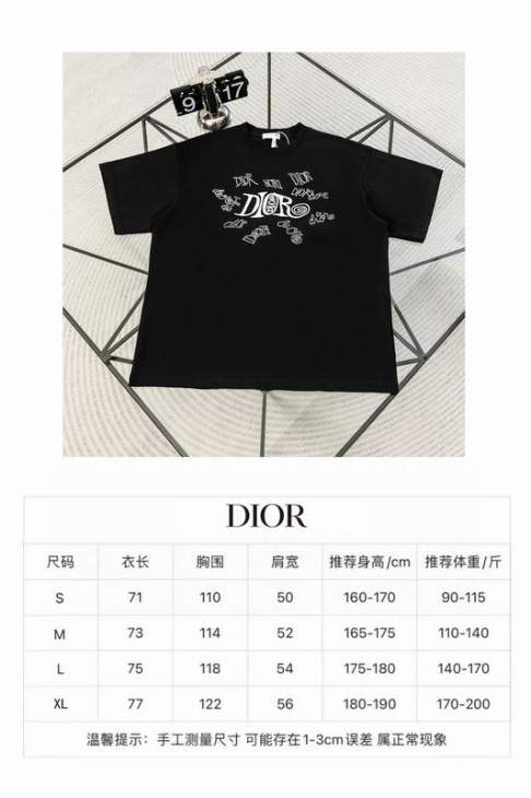 Dior T Shirts Short _SKUDiorS-XLaatx0915793